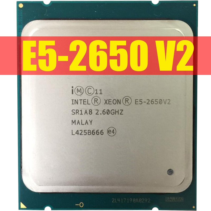  μ E5-2650 V2 E5 2650 V2 CPU 2.6 LGA 2..